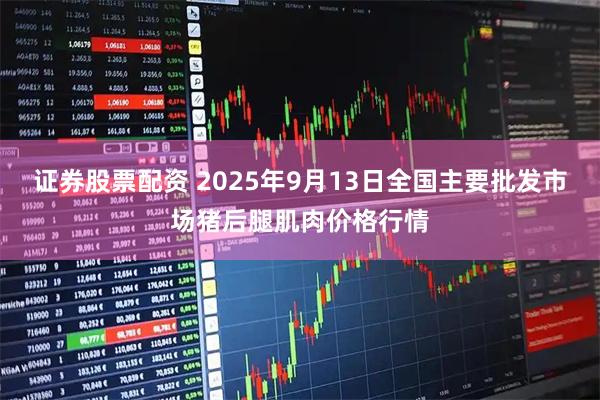 证券股票配资 2025年9月13日全国主要批发市场猪后腿肌肉价格行情